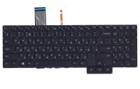 Клавиатура для ноутбука Lenovo IdeaPad Gaming 3-15ARH05, чёрная, с белой подсветкой, RU (MZ2)