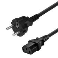 Кабель питания 220V-AC 3pin Компьютерный (NB)