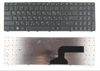 Клавиатура для ноутбука ASUS K52 K53 A52, чёрная, с рамкой, RU (MZ)