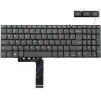 Клавиатура для ноутбука Lenovo IdeaPad 330S-15, S340-15, серая, с подсветкой, RU (MZ3)