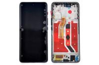 LCD дисплей для Huawei Honor X9B с тачскрином (черный) Оригинал в раме