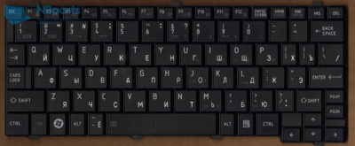 Клавиатура для ноутбука Toshiba Satellite NB200, чёрная, RU