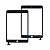 Тачскрин для Apple iPad Mini / Mini 2, Black 