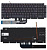 Клавиатура для ноутбука Dell Inspiron G15 5510 5511 5515, чёрная, с подсветкой, RU (MZ)